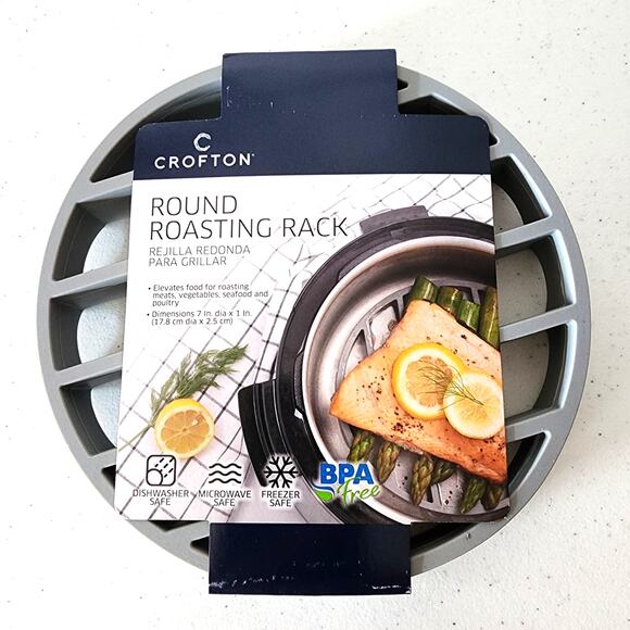 Pressure Cooker Silicone Round Roasting Rack Cookware Accessory - Picture 6 of 6